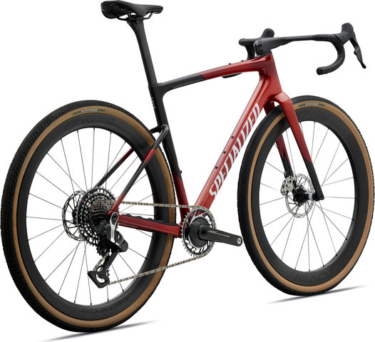 Specialized Vélo de gravel Crux 5 S-Level AXS Carbon 28" - redwood metallic-white | 28" | L | 170,0 mm | 51 mm