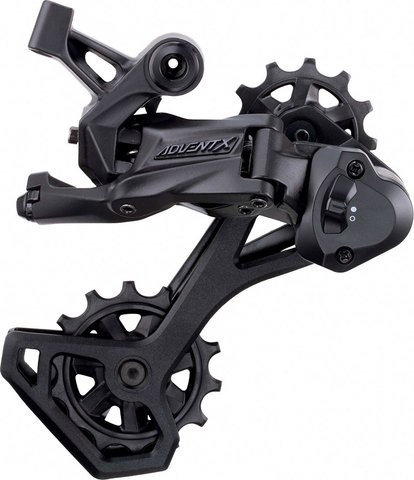 microSHIFT Advent X Ver. 2 Rear Derailleur Medium Cage 1 x 10-Speed - black | Medium