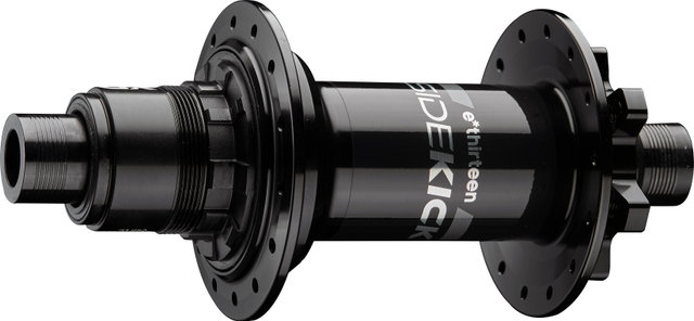 e*thirteen Moyeu arrière Sidekick Disc 6 trous Super Boost - black | 28 | SRAM XD | Axe Traversant 12 mm
