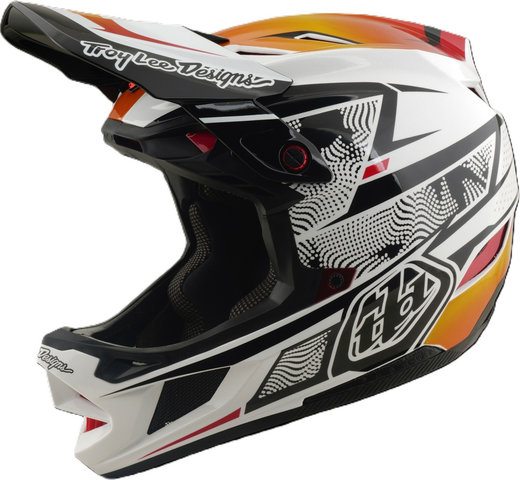 Troy Lee Designs D4 Composite MIPS Fullface Helmet - lined up white | 57 - 58 cm