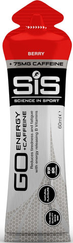 SIS GO Gel Energético Isotónico Plus Cafeína 6 unidades - baya