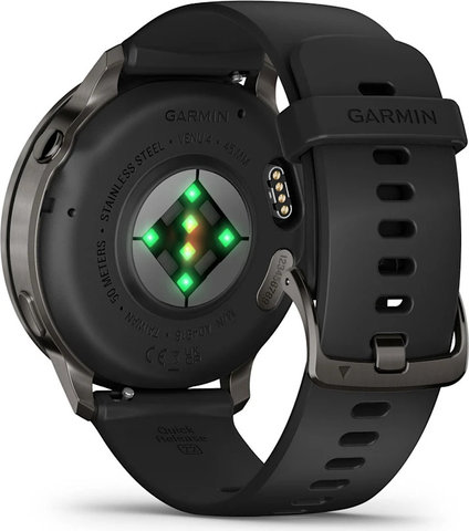 Garmin Venu 4 – 45 mm multisport smartwatch - black-slate grey