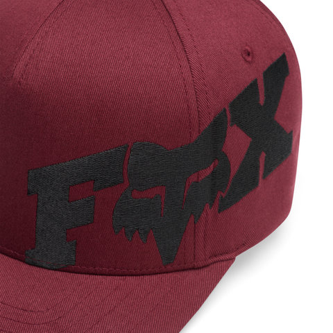 Fox Head Casquette Flexfit X - dark maroon | S/M