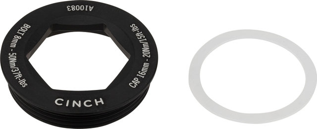 Race Face Tapa de extracción Puller Cap lado transmisión para torn. bielas Cinch - matte black