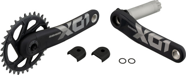 SRAM X01 Eagle Boost DUB DM 12-fach Carbon Kurbelgarnitur - lunar-polar/170,0 mm