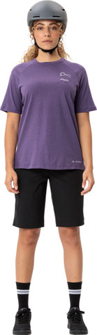 VAUDE Damen Radfahrer Freizeit Shirt - mulberry/36