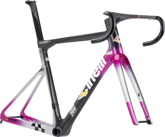 Cinelli Conjunto de cuadro Pressure II Team Edition 2025 - team edition/45 /1 1/8" - 1,5" tapered/M