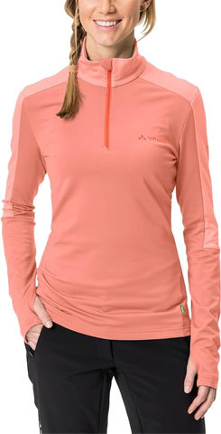 VAUDE Pull polaire pour femme Livigno Halfzip II - hibiscus pink | XS