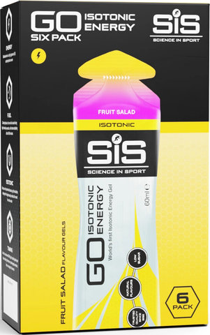 SIS GO Isotonic Energy Gel, 6 Stück - obstmix