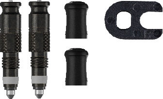 Schwalbe Clik Valve Conversion Kit - schwarz/SV