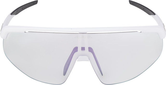 Alpina Turbo Pro V Sports Glasses - white matte | mirror pink