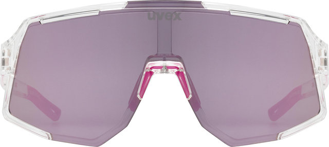 uvex sequenze Brille - clear | mirror pink