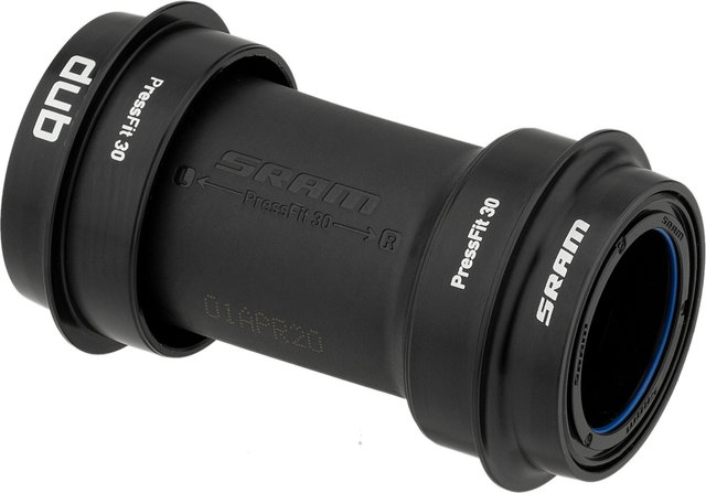 SRAM Boîtier de Pédalier DUB PF30 Road Wide 68 mm - black/Press Fit PF30