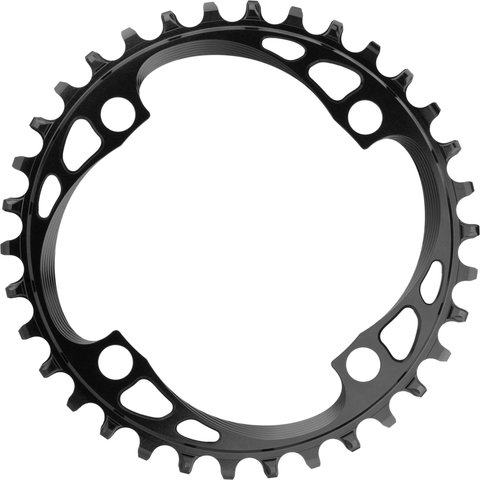 absoluteBLACK Round 1X Kettenblatt für 104/64 BCD - black/34 Z