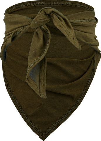 FINGERSCROSSED Triangle Scarf - olive/one size