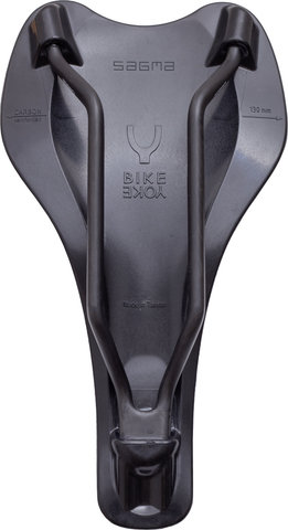 BikeYoke SAGMA 3D Lite Carbon Asiento - black/130 /230 