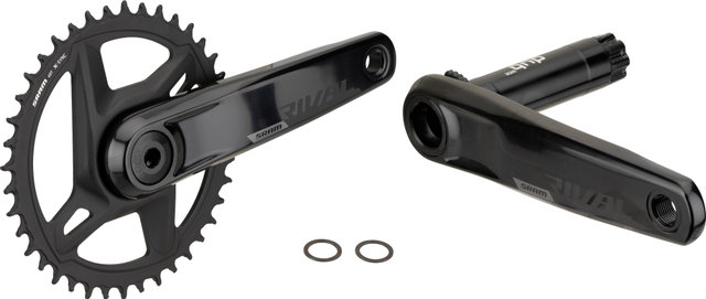 SRAM Juego de Bielas Rival 1 DUB Wide 1x12 - Empaque de Taller - black | 172,5 mm | 40