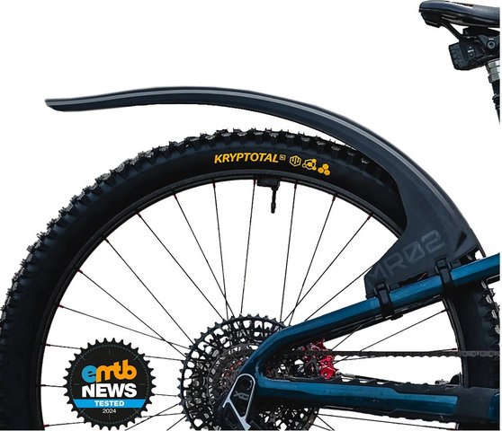 Unleazhed Guardabarros MR02 ultimate Mudguard trasero - black glossy-mate