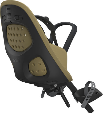 Thule Yepp 2 Mini Kids Bicycle Seat for Head Tube Installation - fennel tan