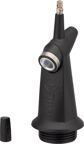 milKit Cabezal Booster para Tubeless Booster - negro