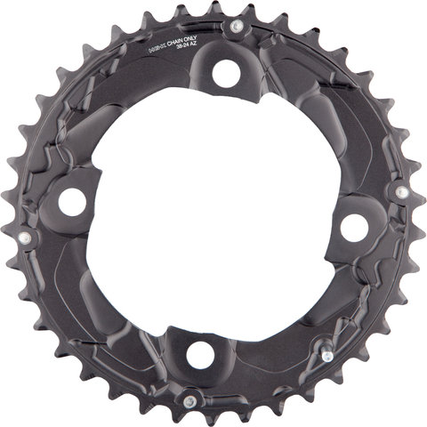 Shimano Deore Kettenblatt FC-M617 10-fach - schwarz/38 Z