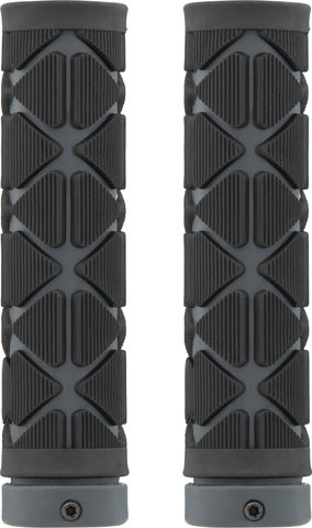 Procraft All Mountain Lock On Handlebar Grips - black-grey