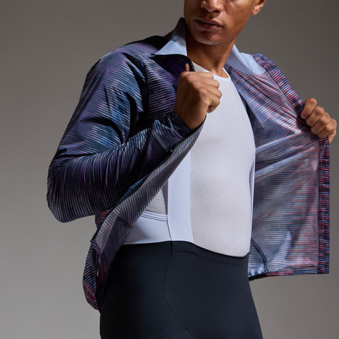 GORE Wear Spinshift Pixel Windbreaker Wind Vest - strave orbit blue-multicolor | M