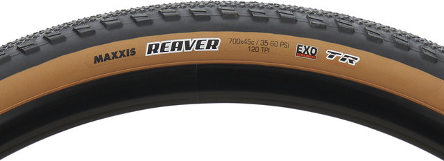 Maxxis Cubierta plegable Reaver Dual EXO TR 28" - negro-tanwall/28 /45 /45-622
