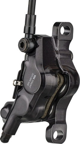 Shimano XT v+h Set Scheibenbremse BR-M8120 / BR-M8100 mit Resinbelag J-Kit - schwarz/Set/links/rechts (seitenspezifisch)