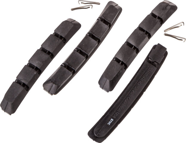 Shimano Extreme Use S70C Brake Pads for XTR, XT, LX, Deore, DXR- 2 Pairs - black
