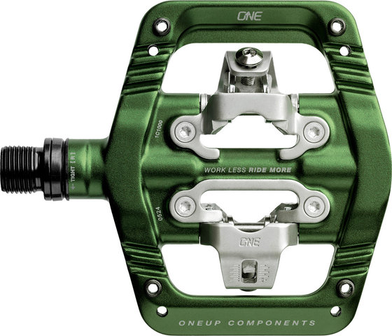 OneUp Components Pédales à clip - dark green