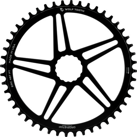 Wolf Tooth Components Direct Mount Kettenblatt für Easton Cinch - black/48 Z