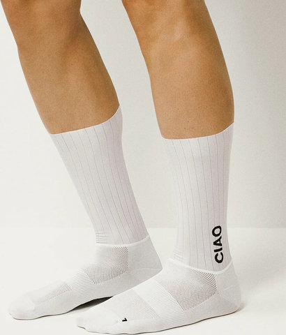 FINGERSCROSSED Chaussettes Aero 2.0 Ciao - blanc | 39 - 42