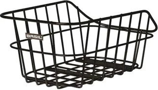 Basil Cento aluminium Panier de vélo - noir