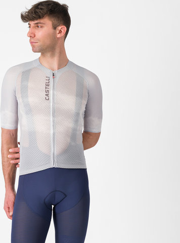 Castelli Climber's A/C S/S Trikot - silver gray smoky gray | M