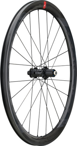 Fulcrum Wind 40 DB C19 Disc Center Lock Laufradsatz - schwarz/Non Boost/Non Boost/142 mm/100 mm/28"/Shimano Road/100 mm/Shimano Road/100 mm/142 mm