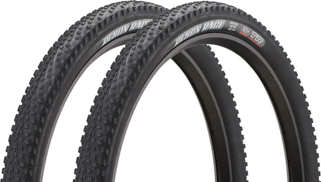 Maxxis Rekon Race Dual EXO TR 29" Folding Tyre Set - black/29 /57 mm/57-622/2.25 