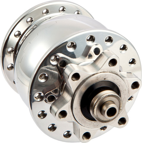 SON 28 6-Bolt Disc Hub Dynamo - polished/32 hole