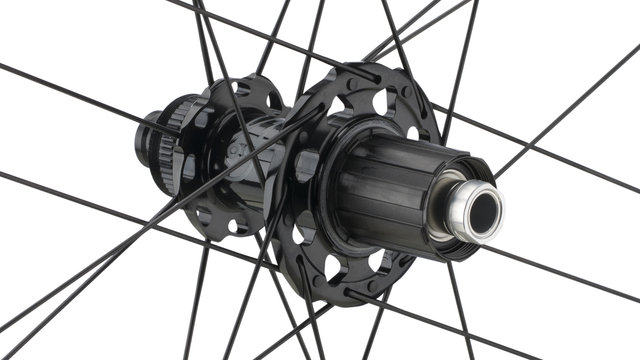 Campagnolo Shamal Carbon Disc Center Lock 28" Laufradsatz - black/Non Boost/Non Boost/142 mm/100 mm/28"/Shimano Road/100 mm/Shimano Road/100 mm/142 mm