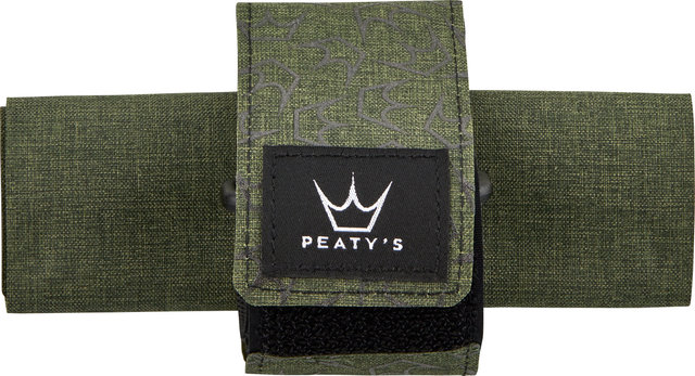 Peaty's HoldFast Trail Tool Wrap Frame Bag - moss green/0 ml