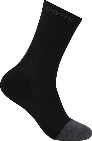 GORE Wear M Thermal Mid-Length Socks - black-graphite grey/41-43
