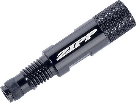 Zipp Tangente Aluminium Knurled Ventilverlängerung - black/27 mm