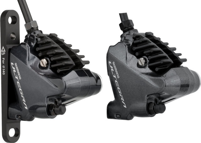 Shimano Ultegra v+h Set BR-R8070 + ST-R8020 Scheibenbremse - schwarz | Set