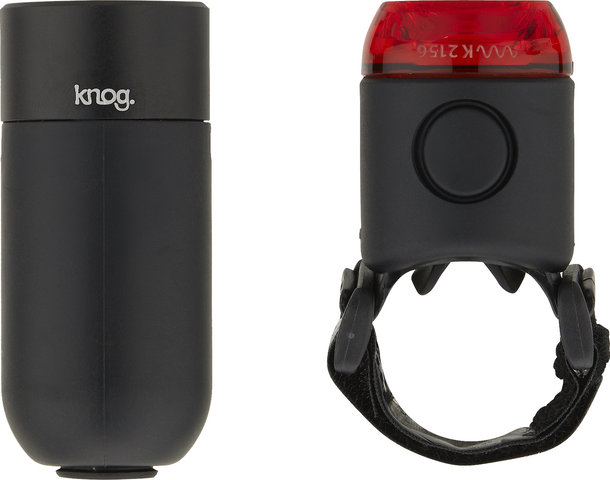 Knog Plug USB LED Twinpack - StVZO Approved - black/140