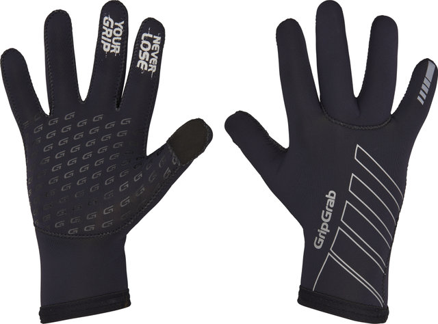 GripGrab Neoprene Rainy Weather Full Finger Gloves - black/M