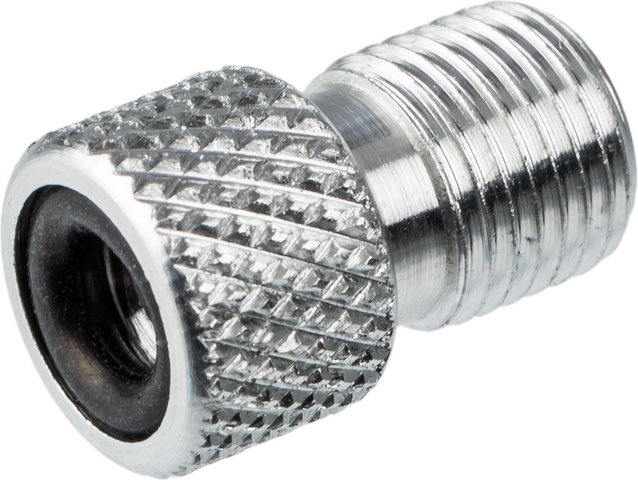 Kool Stop Adaptador de válvula de cámara de aire SV a Bomba AV - plata