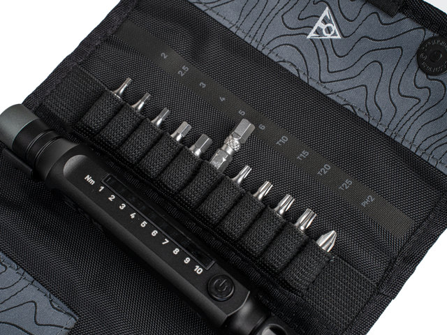Topeak E-TorqBar Werkzeugset mit 1-10 Nm Drehmomentschlüssel - universal/1 - 10 Nm