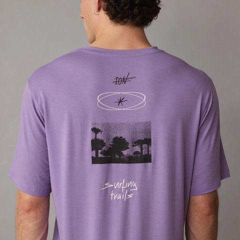 ION Ionic DR Lyocell S/S Jersey - lilac-petals | XL