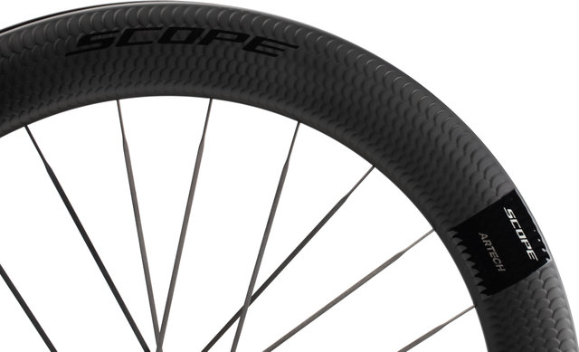 Scope Cycling Artech 6.A Carbon Disc Center Lock 28" Laufradsatz - black | Shimano Road | 28" | 100 mm | 142 mm