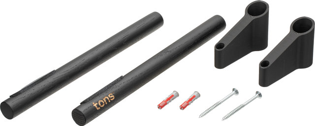 Tons Soporte de pared para bicicletas Tons - black mate
